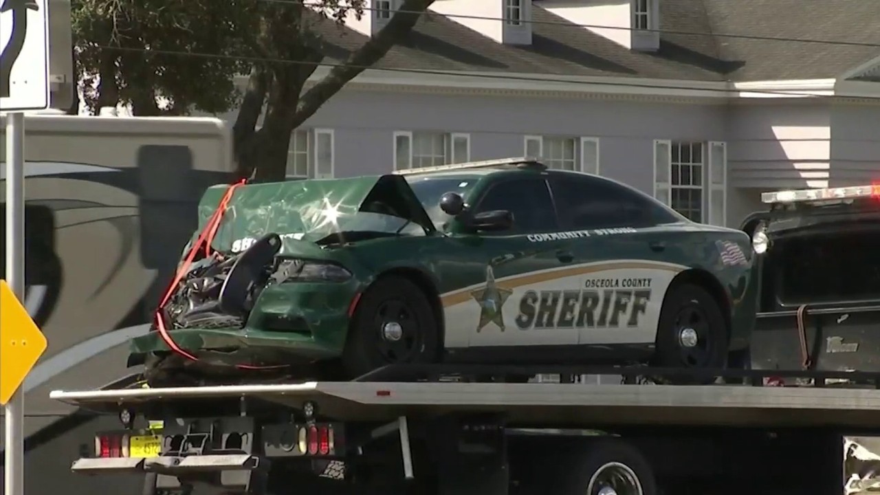 Report shows Osceola deputy's car sped up before deadly crash